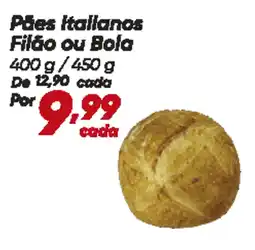 Dia Pães italianos Filão ou Bola oferta