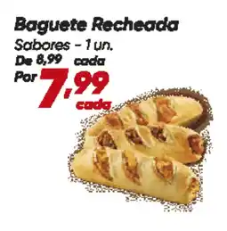 Dia Baguete Recheada oferta