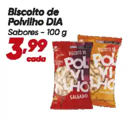Dia Biscoito de Polvilho DIA Sabores oferta