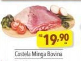Supermercados Condor Costela Minga Bovina oferta