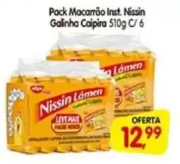 Cercadão Pack Macarrão Inst. Nissin Galinha Caipira oferta