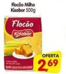 Cercadão Flocão Milho Kisabor oferta