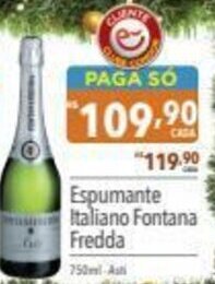 Espumante Italiano Fontana Fredda 750ml