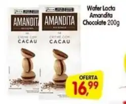 Cercadão Wafer Lacta Amandita Chocolate oferta