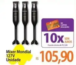 Atacadão Mixer Mondial 127V oferta