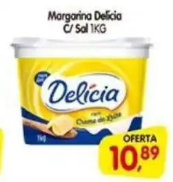 Cercadão Margarina Delicia C/ Sal oferta