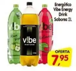 Cercadão Energético Vibe Energy Drink Sabores oferta