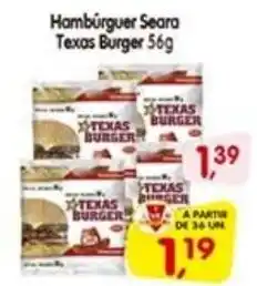 Cercadão Hambúrguer Seara Texas Burger oferta