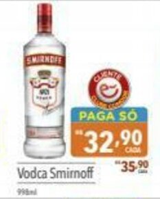Supermercados Condor Vodka Smirnoff 998ml oferta