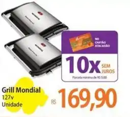 Atacadão Grill Mondial oferta