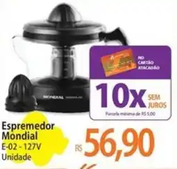 Atacadão Espremedor Mondial oferta
