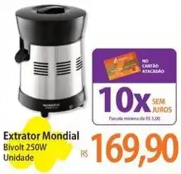 Atacadão Extrator Mondial oferta