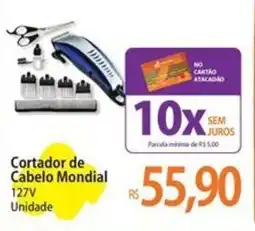 Atacadão Cortador de Cabelo Mondial oferta