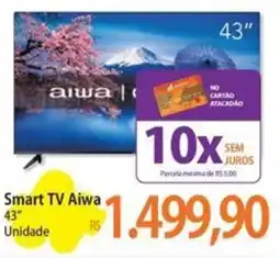 Atacadão Smart TV Aiwa 43" oferta