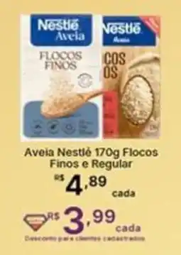 Super Lagoa Aveia Nestlé Flocos Finos e Regular oferta