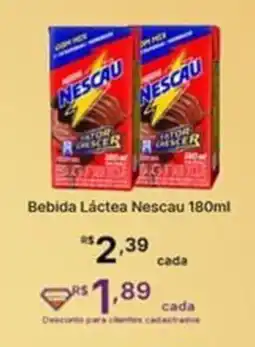 Super Lagoa Bebida Láctea Nescau oferta