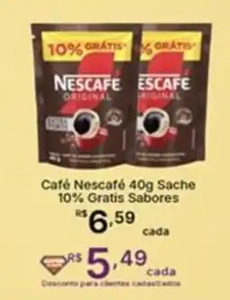 Super Lagoa Café Nescafé Sache Sabores oferta