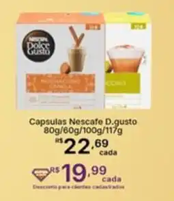 Super Lagoa Capsulas Nescafe D.gusto oferta