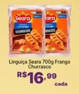 Super Lagoa Linguiça Seara Frango Churrasco oferta