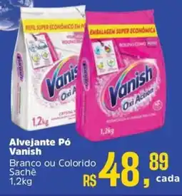 Supermercados Mateus Alvejante Pó Vanish oferta