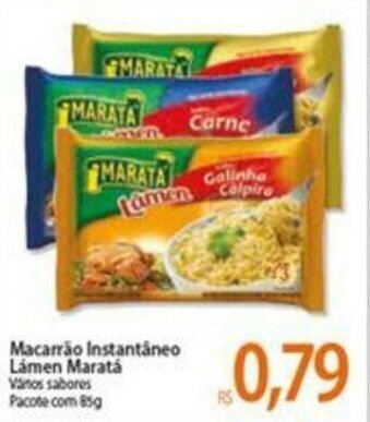Atacadão Macarrao Instantaneo Lamen Marata 85g oferta