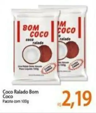 Atacadão Coco Ralado Bom Coco 100g oferta