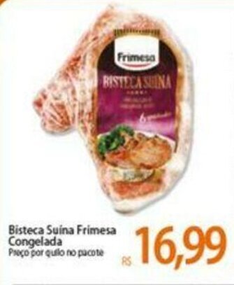 Atacadão Bisteca Suina Frimesa Congelada oferta