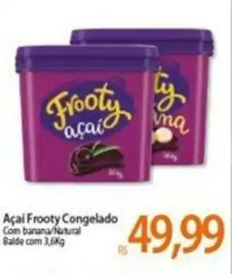 Atacadão Acai Frooty Congelado 3.6kg oferta