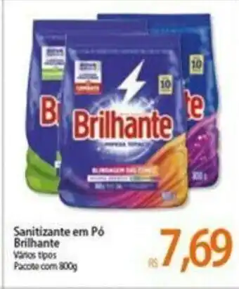 Atacadão Sanitizante em po Brilhante 800g oferta