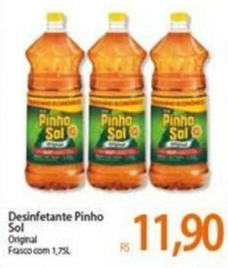 Atacadão Desinfetante Pinho Sol 1.75L oferta
