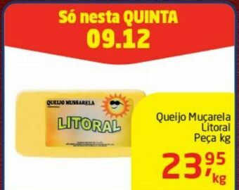 Tenda Atacado Queijo muçarela litoral kg oferta