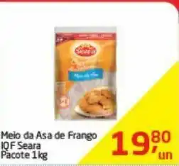 Tenda Atacado Meio da asa big frango iqf seara kg oferta