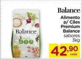 Carrefour Alimento P- Cães Premium Balance 3kg oferta