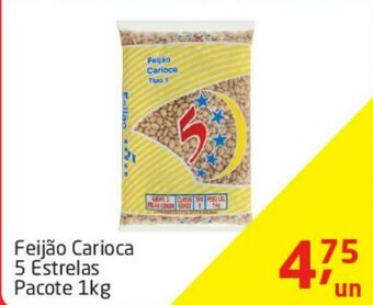 Feijão carioca 5 estrelas kg