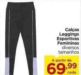 Calças Leggings Esportivas Femininas