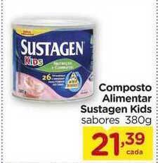 Carrefour Composto Alimentar Sustagen Kids 380g oferta