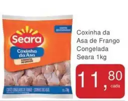 Mineirão Atacarejo Coxinha da Asa de Frango Congelada Seara oferta