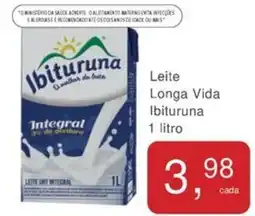 Mineirão Atacarejo Leite Longa Vida Ibituruna oferta