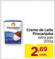 Carrefour Creme De Leite Piracanjuba 200g oferta