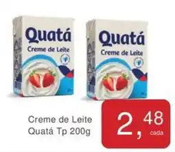Mineirão Atacarejo Creme de Leite Quatá Tp oferta
