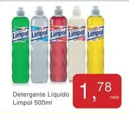 Mineirão Atacarejo Detergente Líquido Limpol oferta