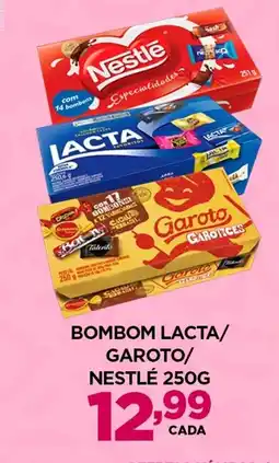 Supermercados Joanin Bombom lacta/ garoto/ nestlé oferta