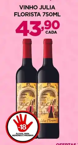Supermercados Joanin Vinho Julia Florista oferta