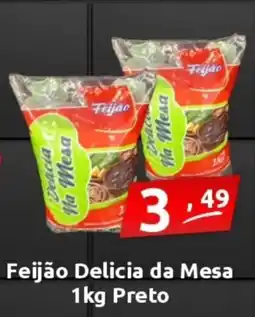 Dubom Supermercados Feijão Delicia da Mesa Preto oferta