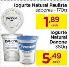 Carrefour Iogurte Natural Paulista 170g oferta