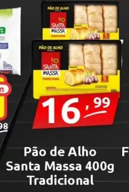Dubom Supermercados Pão de Alho Santa Massa Tradicional oferta