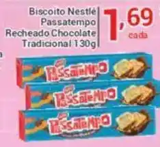 X Supermercados Biscoito Nestlé Passatempo Recheado Chocolate Tradicional oferta