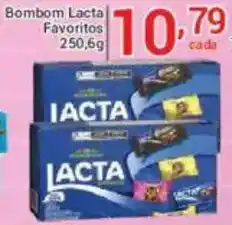 X Supermercados Bombom Lacta Favoritos oferta