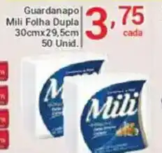 X Supermercados Guardanapo Mili Folha Dupla oferta