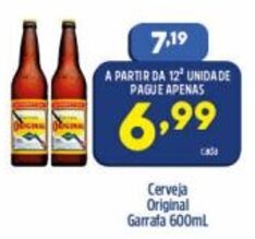 Arena Atacado Cerveja Original Garrafa 600ml oferta